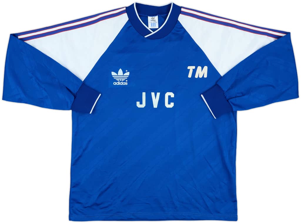 1986-88 Arsenal Staff Issue adidas Training L/S Shirt 'TM'