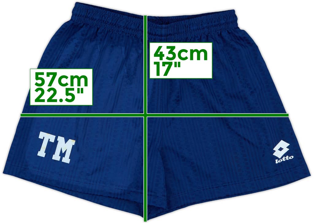 1996-98 Wimbledon Staff Issue Lotto Training Shorts 'TM'