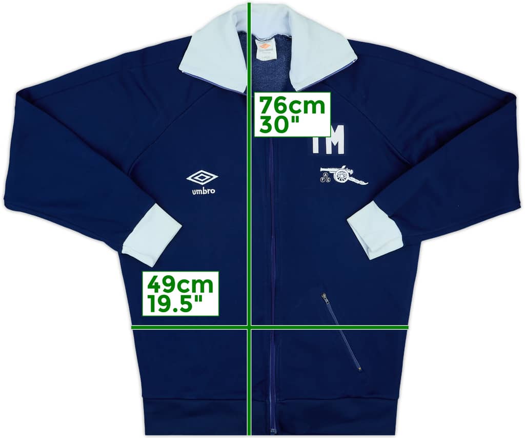 1984-86 Arsenal Staff Issue Umbro Track Top 'TM'