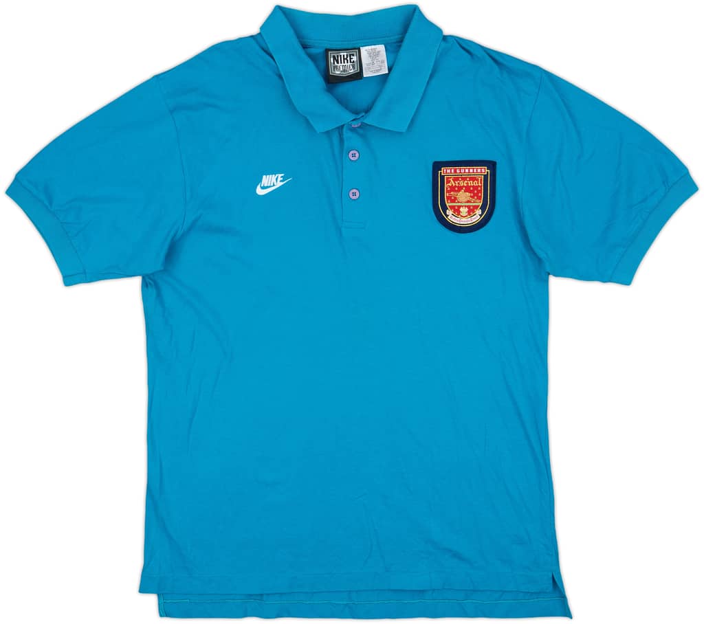 1994-95 Arsenal Nike Polo Shirt - 8/10 - (L)