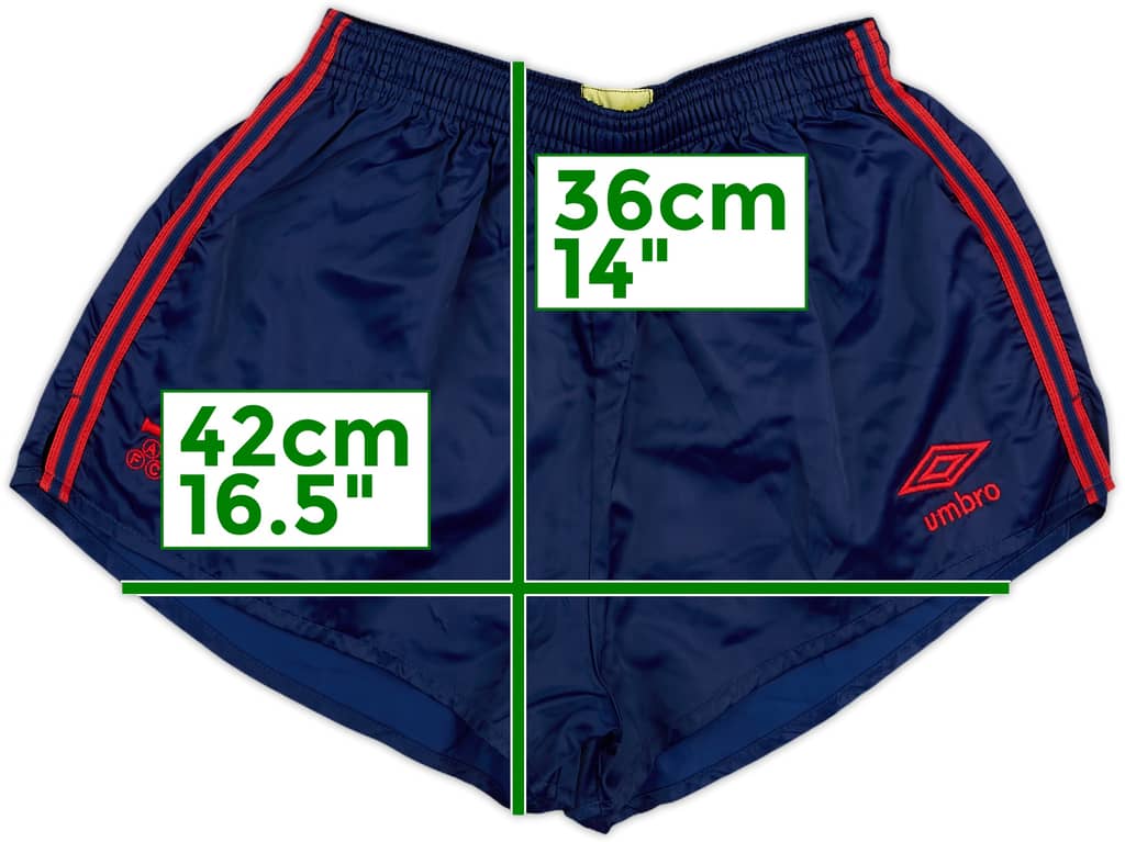 1983-86 Arsenal Player Issue Away Shorts - 9/10 - (S)