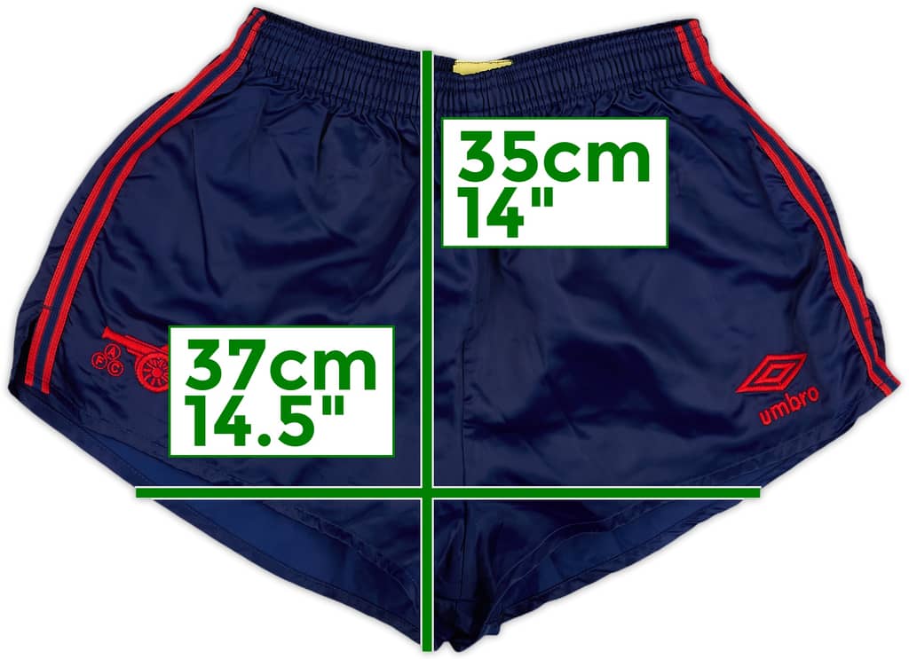 1983-86 Arsenal Away Shorts - 9/10 - (S)