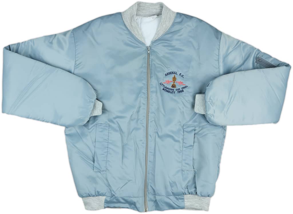 1988 Arsenal Staff Issue Littlewoods Cup Final Bomber Jacket