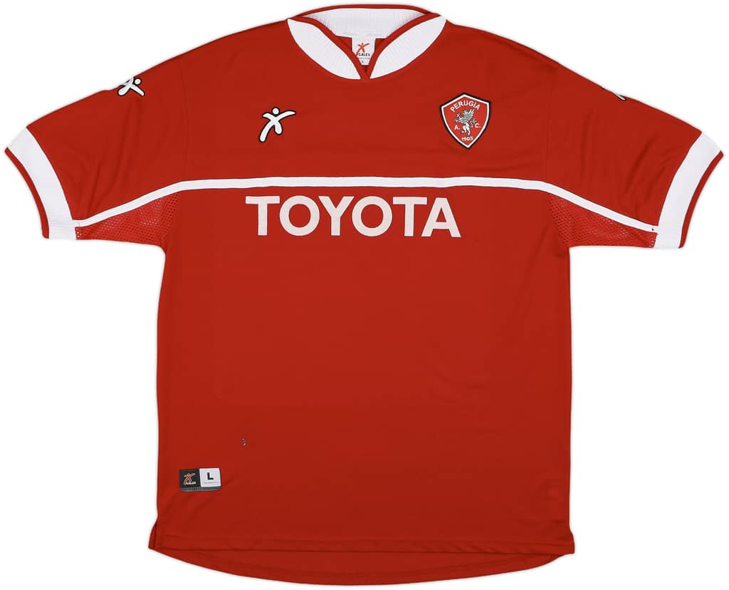 2003-04 Perugia Home Shirt - 7/10 - (L)