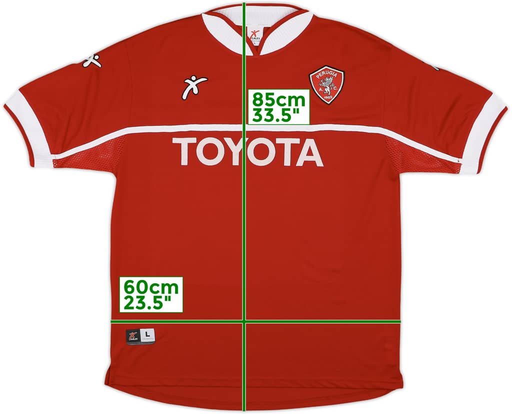 2003-04 Perugia Home Shirt - 7/10 - (L)