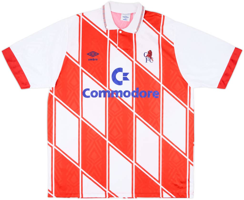 1990-92 Chelsea Away Shirt - 10/10 - (XL)