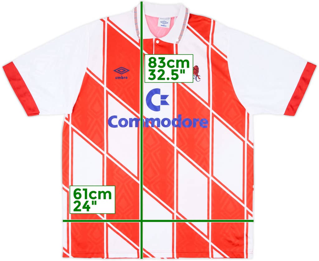 1990-92 Chelsea Away Shirt - 10/10 - (XL)