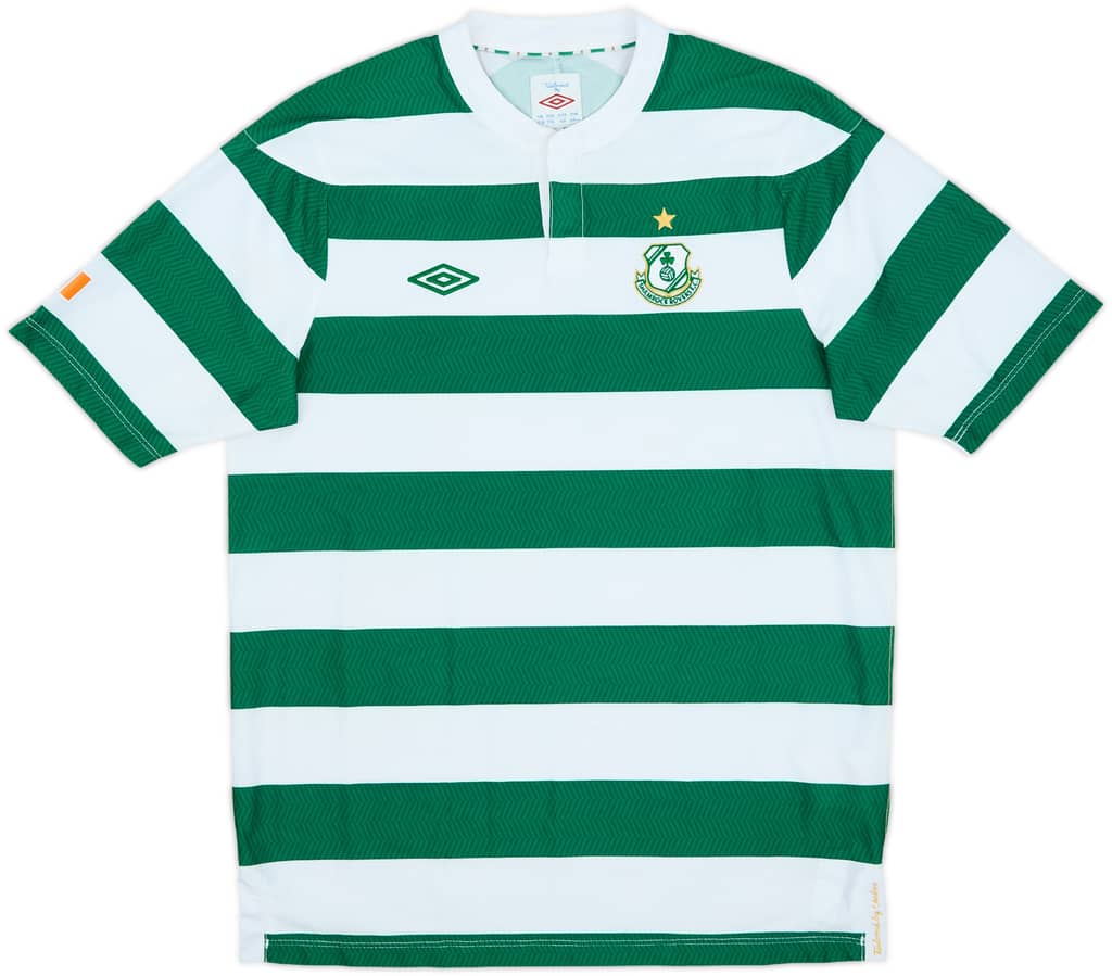 2012-13 Shamrock Rovers Home Shirt - 10/10 - (XL.Boys)