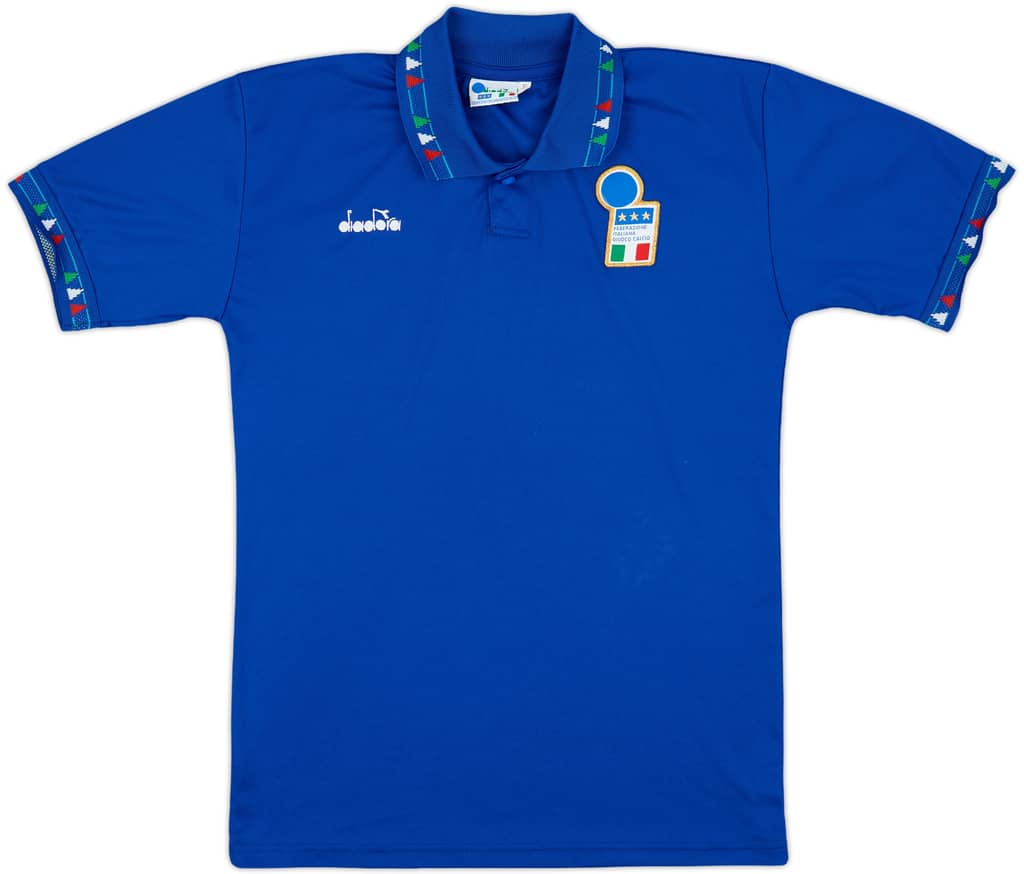 1992-93 Italy Home Shirt - 8/10 - (XL.Boys)
