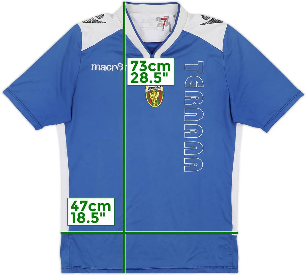 2017-18 Ternana Macron Player Issue Training Shirt - 5/10 - (M)