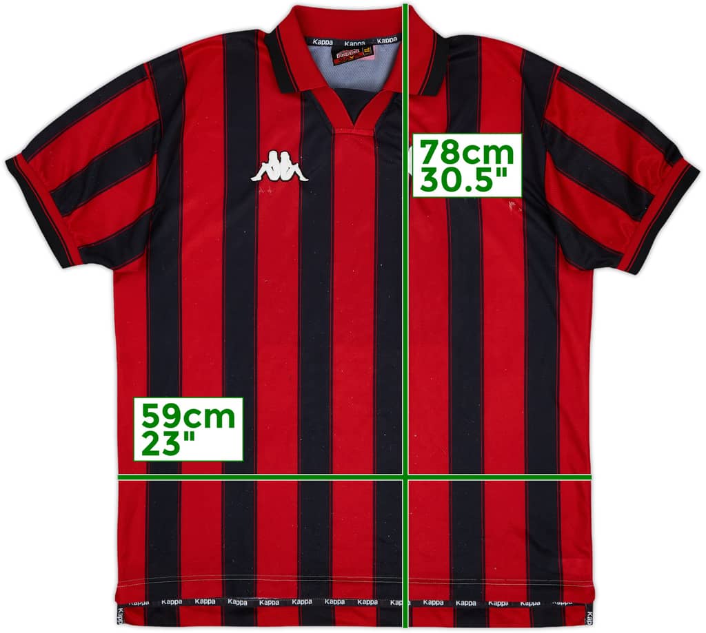 1997-99 Foggia Home Shirt - 7/10 - (XL)