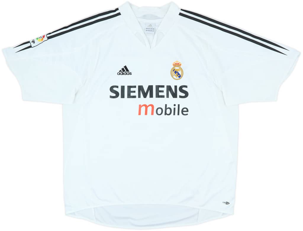 2004-05 Real Madrid Home Shirt Beckham #23