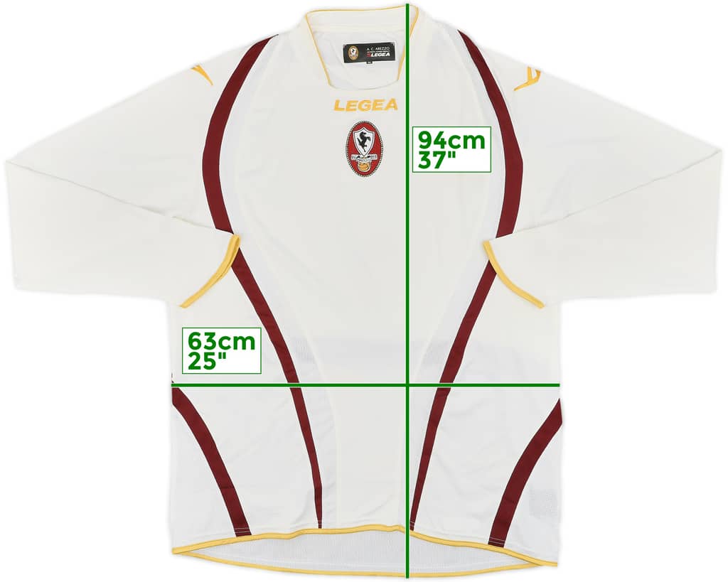 2010-11 Arezzo Away L/S Shirt - 9/10 - (XXL)