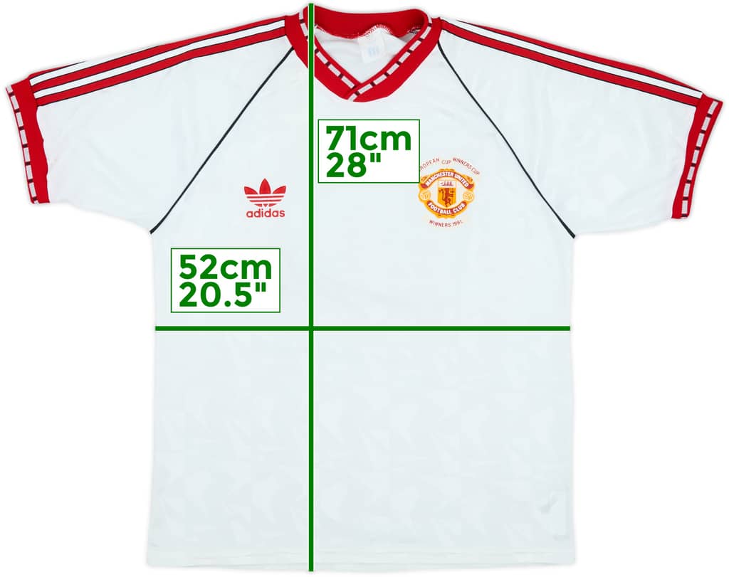 1991 Manchester United ECWC Shirt - 10/10 - (M/L)