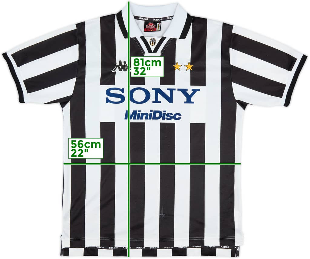 1995-97 Juventus Home Shirt - 7/10 - (L)