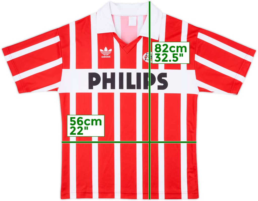 1990-92 PSV Home Shirt - 9/10 - (XL)