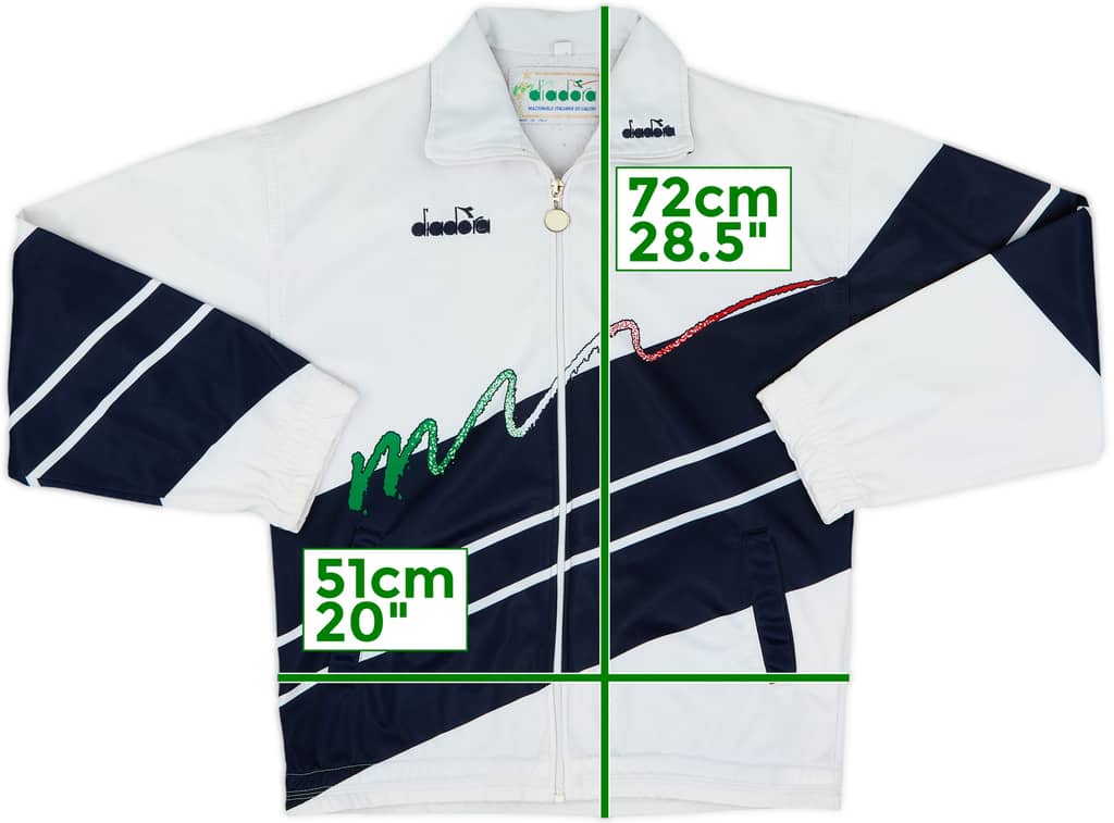 1990 Italy Diadora Track Jacket - 8/10 - (M)