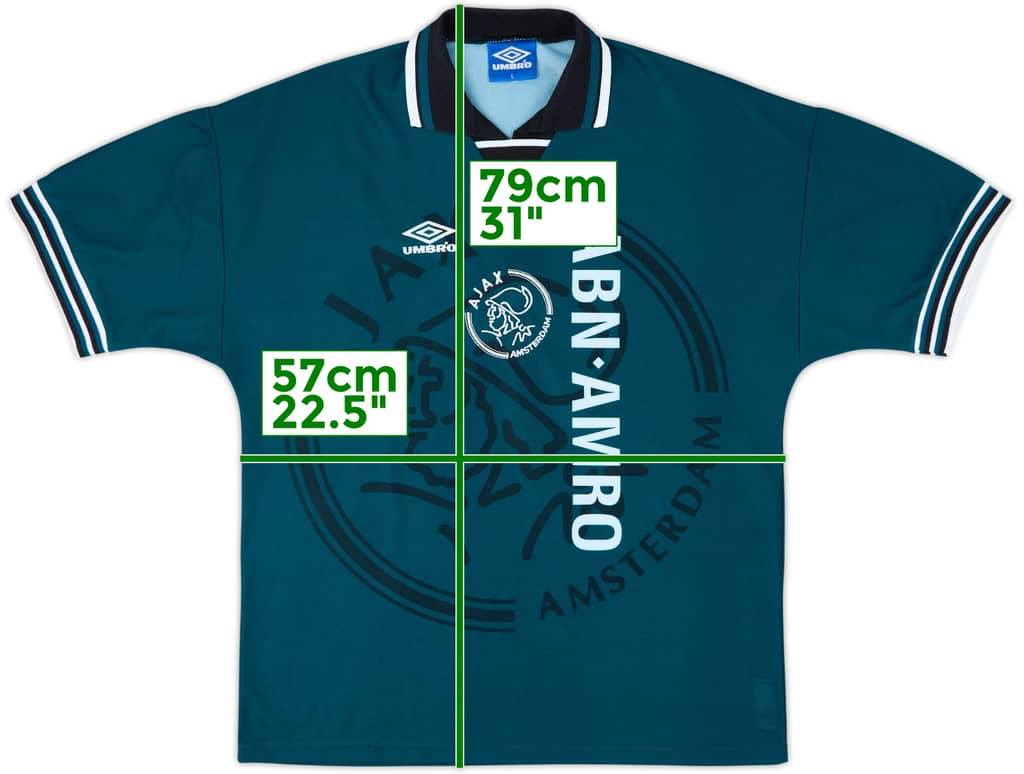 1995-96 Ajax Away Shirt - 8/10 - (L)