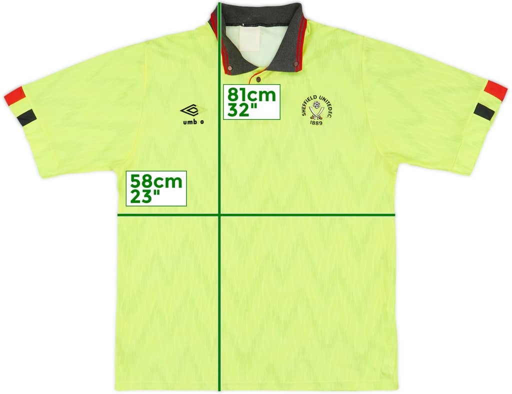 1989-91 Sheffield United Away Shirt - 5/10 - (L)