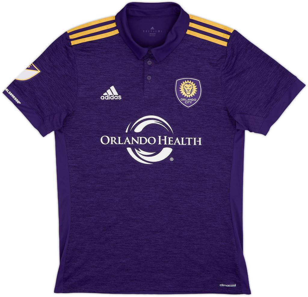 2016 Orlando City Home Shirt - 8/10 - (M)
