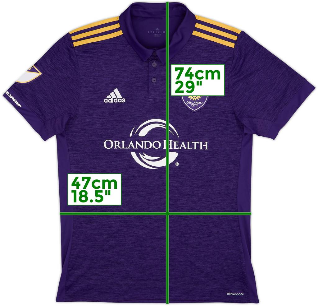 2016 Orlando City Home Shirt - 8/10 - (M)