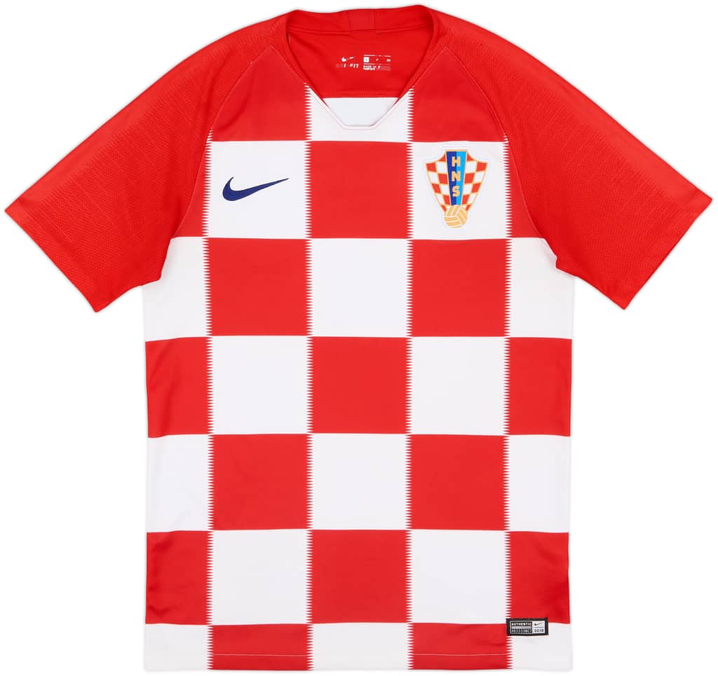 2018-19 Croatia Home Shirt - 8/10 - (S)