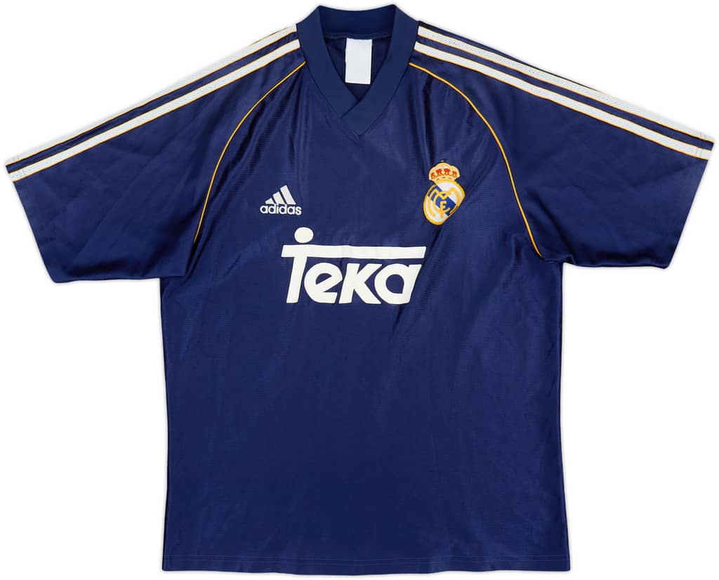 1998-99 Real Madrid Third Shirt - 7/10 - (XL.Boys)