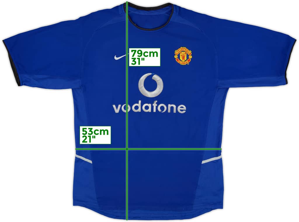 2002-03 Manchester United Third Shirt - 5/10 - (L)