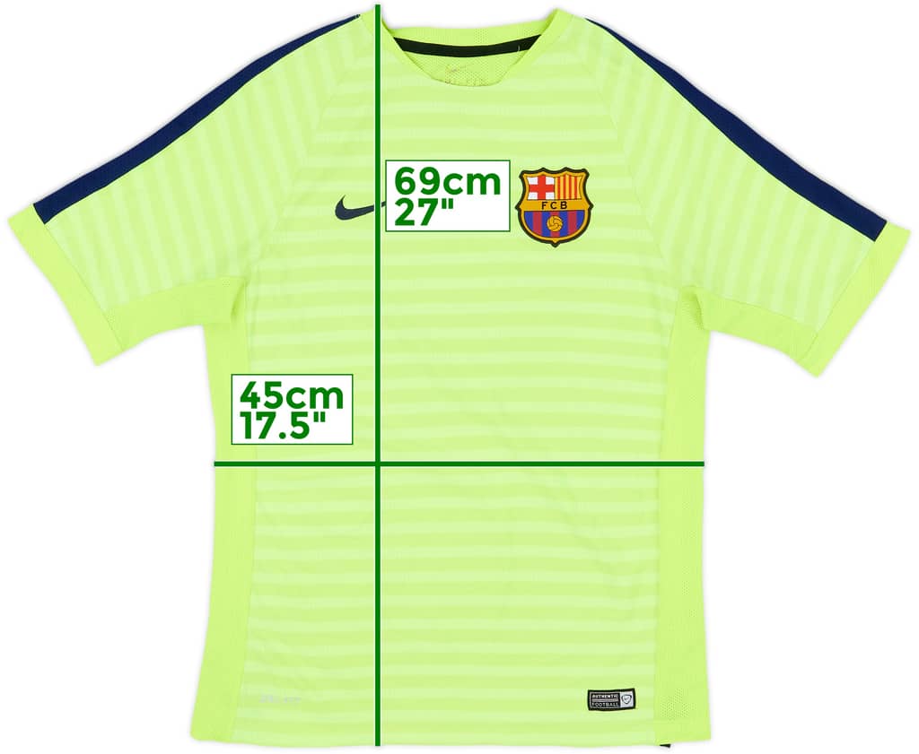 2014-15 Barcelona Nike Training Shirt - 6/10 - (M)