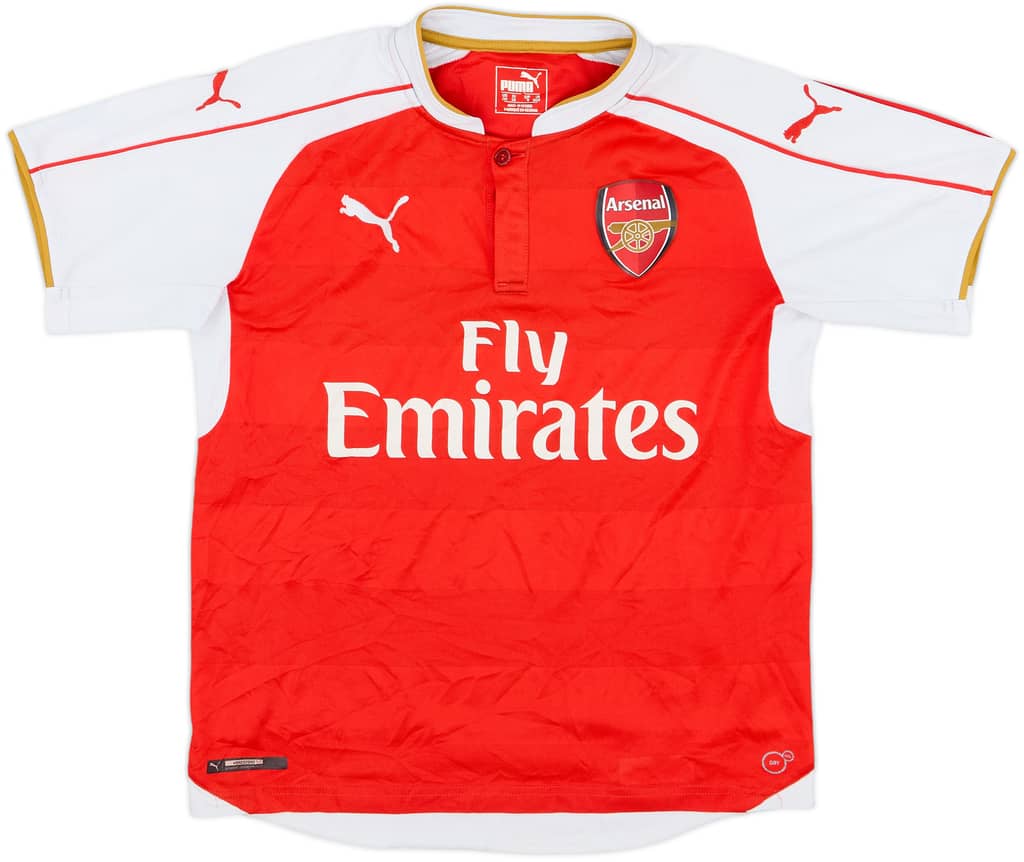 2015-16 Arsenal Home Shirt - 7/10 - (XL.Boys)