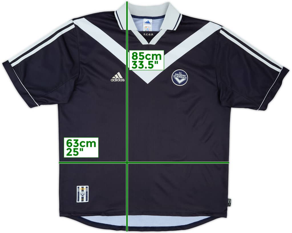 1999-00 Bordeaux Home Shirt - 7/10 - (XL)