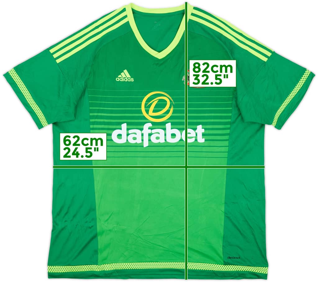 2015-16 Sunderland Away Shirt - 5/10 - (XXL)