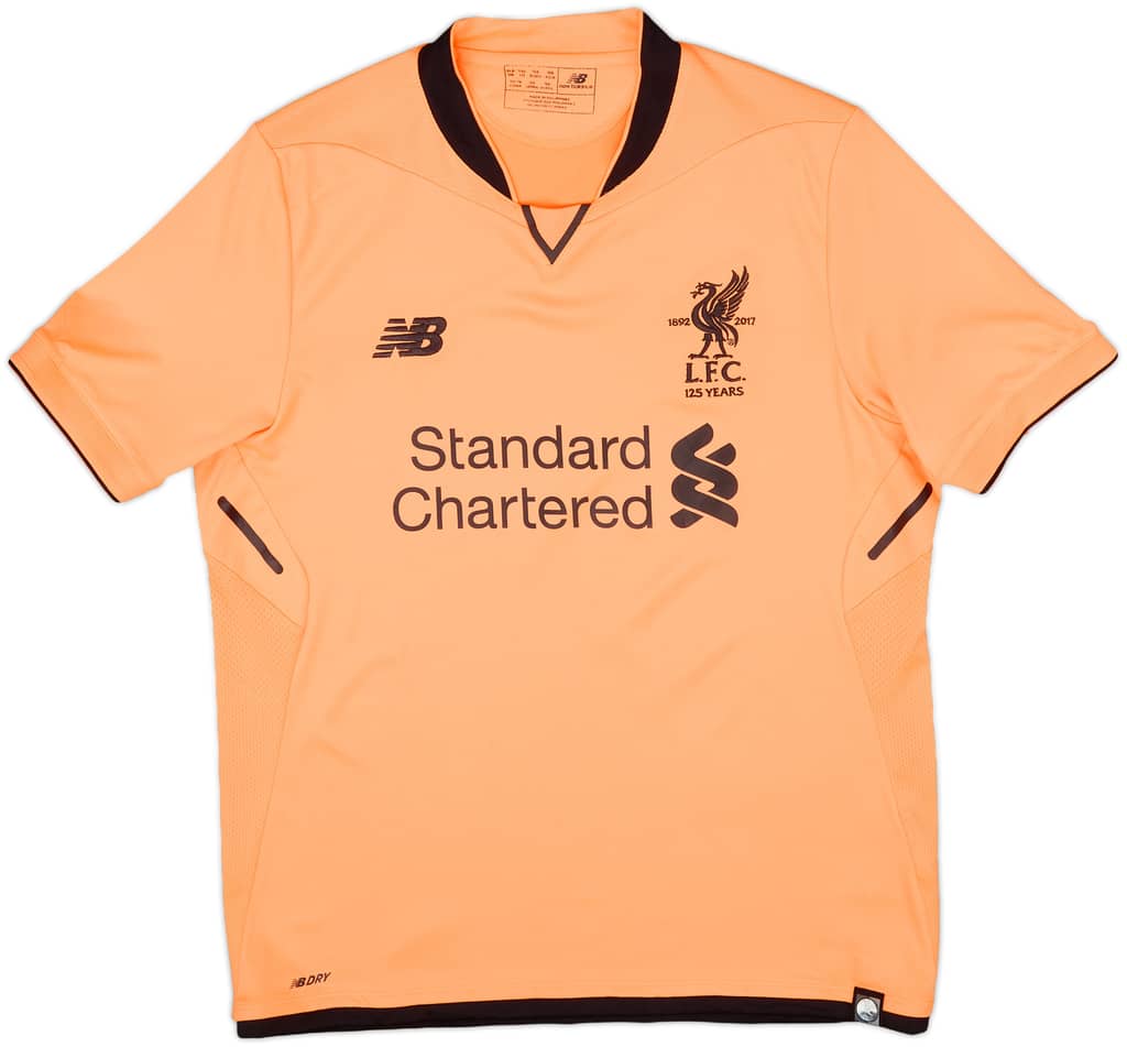 2017-18 Liverpool 125 Years Third Shirt - 7/10 - (XL.Boys)