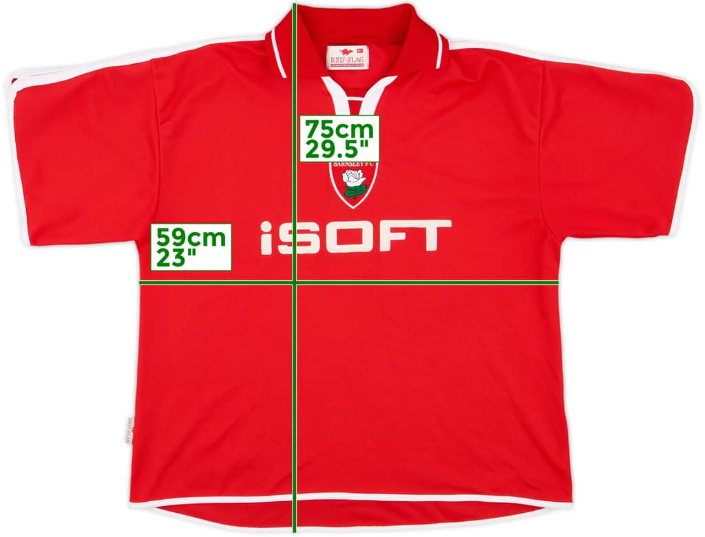 2002-03 Barnsley Home Shirt - 10/10 - (XL)