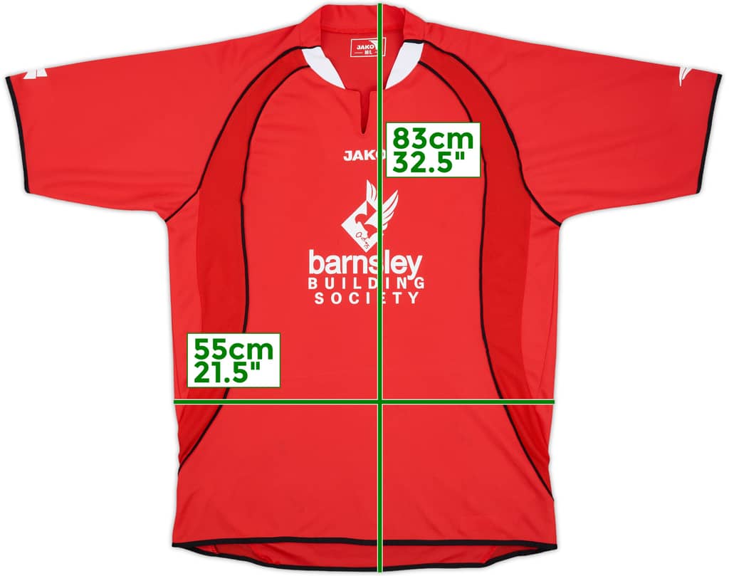 2005-06 Barnsley Home Shirt - 6/10 - (M/L)