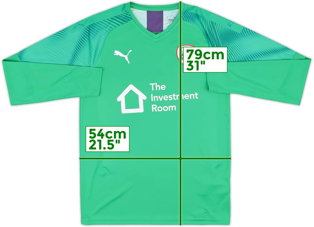 2019-20 Barnsley GK Shirt - 9/10 - (M)
