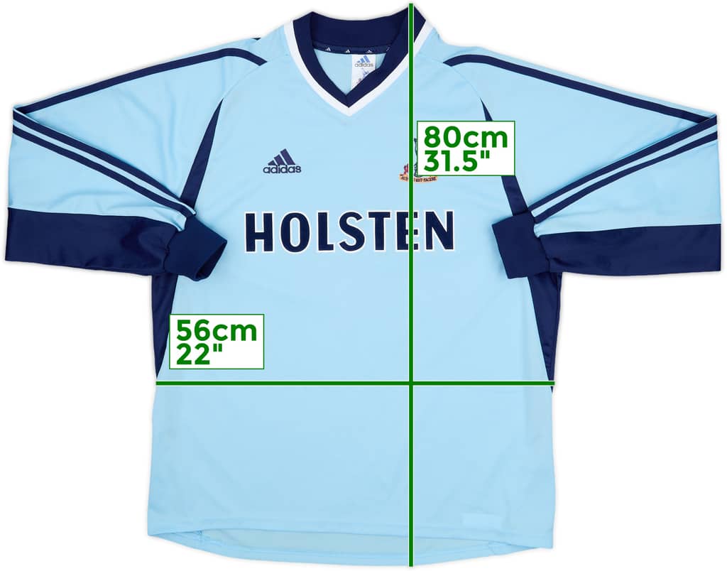 2001-02 Tottenham Away L/S Shirt - 8/10 - (L)