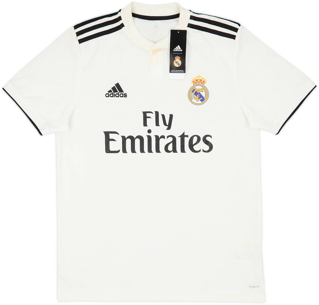 2018-19 Real Madrid Home Shirt (M)