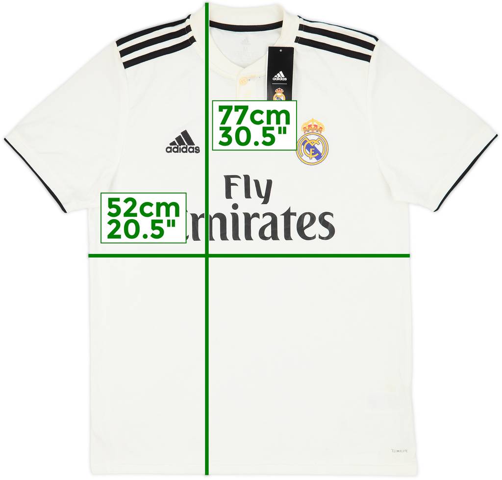 2018-19 Real Madrid Home Shirt (M)