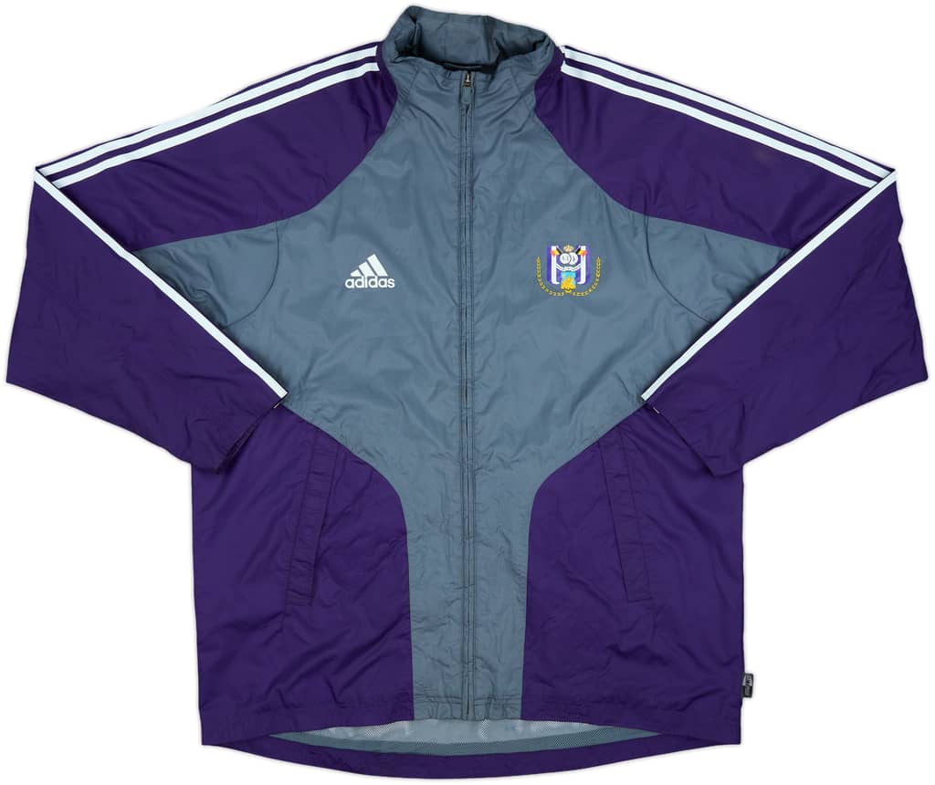 2004-05 Anderlecht adidas Track Jacket - 7/10 - (L)