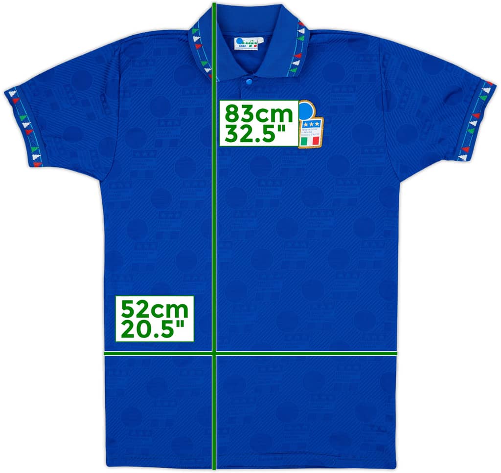1994 Italy Home Shirt - 8/10 - (M)