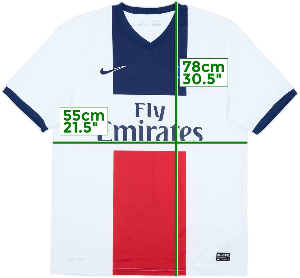 2013-14 Paris Saint-Germain Away Shirt - 9/10 - (L)