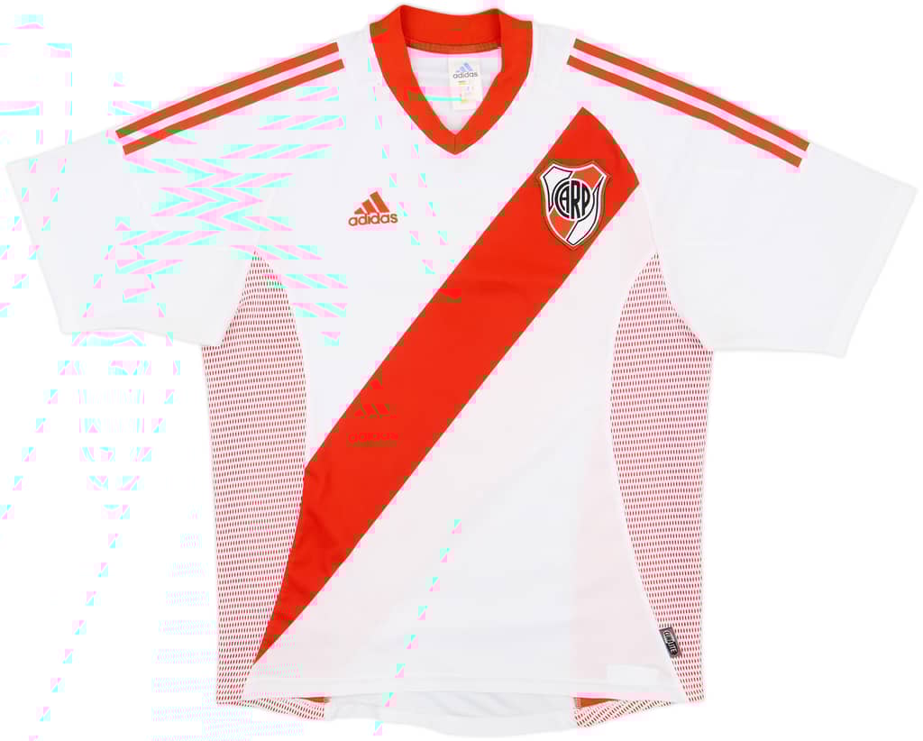 2002-03 River Plate Home Shirt - 9/10 - (L)
