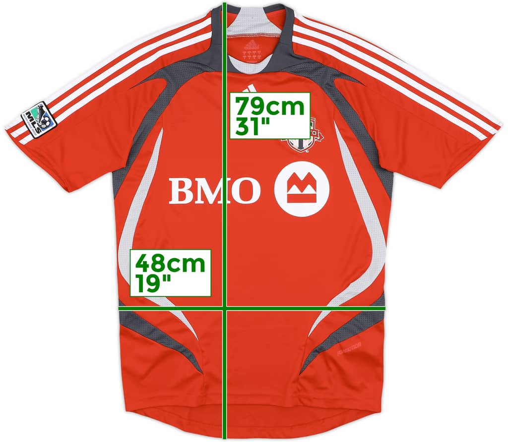 2007-08 Toronto FC Home Shirt - 8/10 - (S)