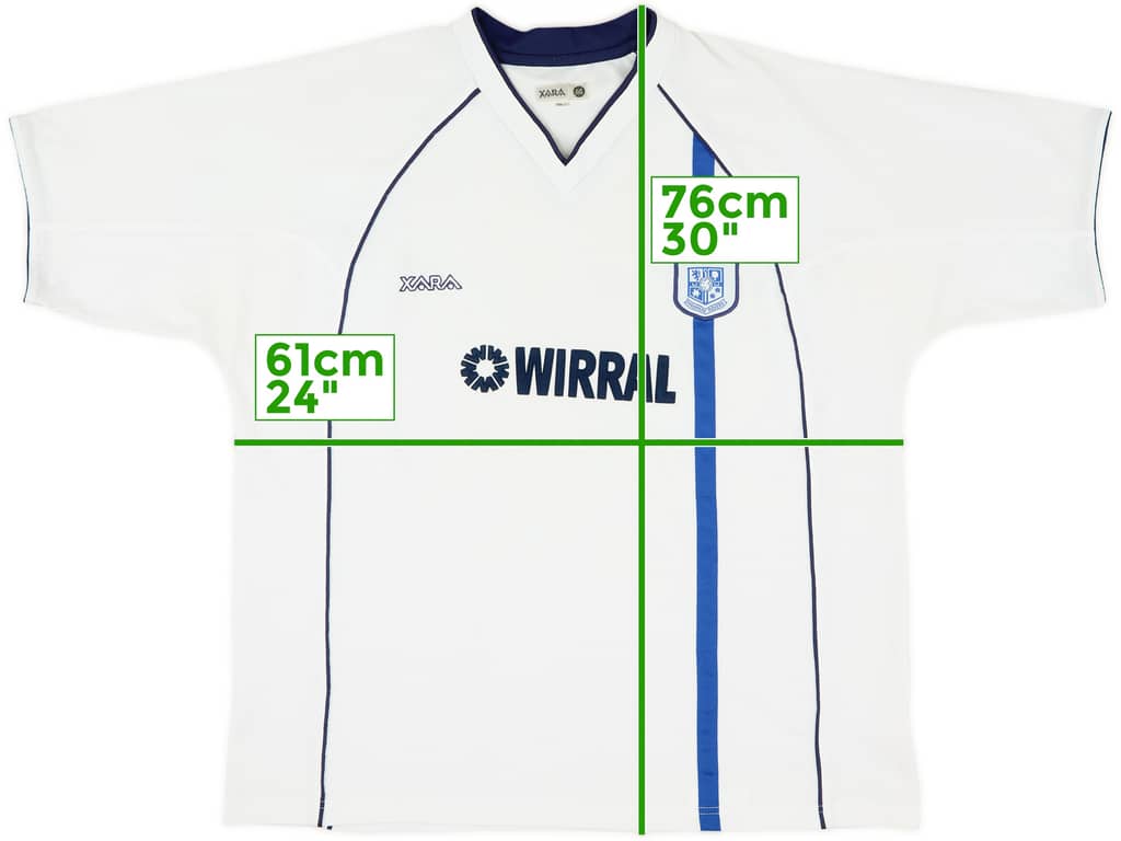 2002-04 Tranmere Rovers Home Shirt - 8/10 - (L)