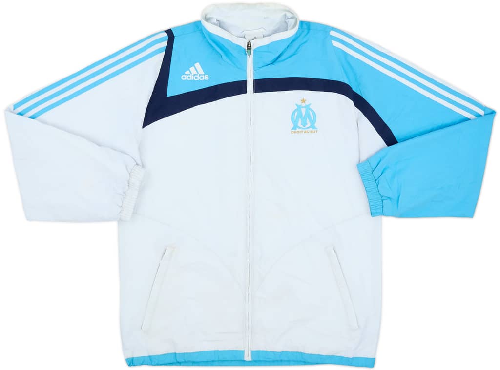 2007-08 Olympique Marseille adidas Track Jacket - 5/10 - (M)