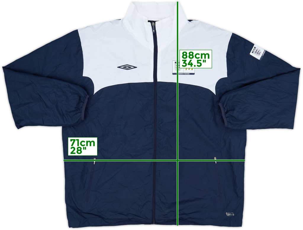 2008-10 England FA Community Partner Umbro Rain Jacket - 7/10 - (XXL)