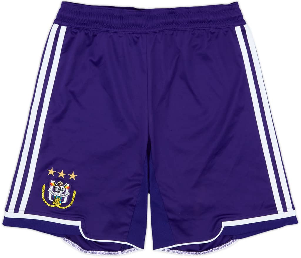 2012-13 Anderlecht Home Shorts - 9/10 - (S)