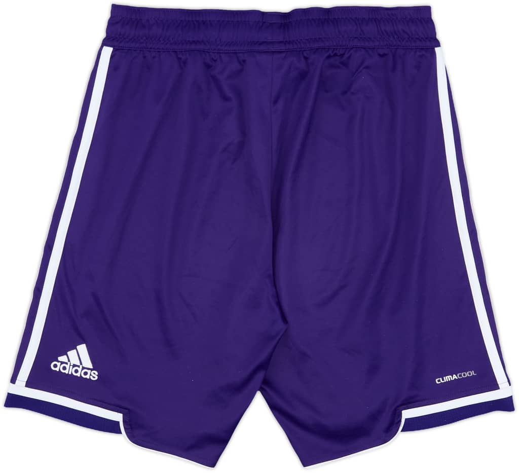 2012-13 Anderlecht Home Shorts - 9/10 - (S)