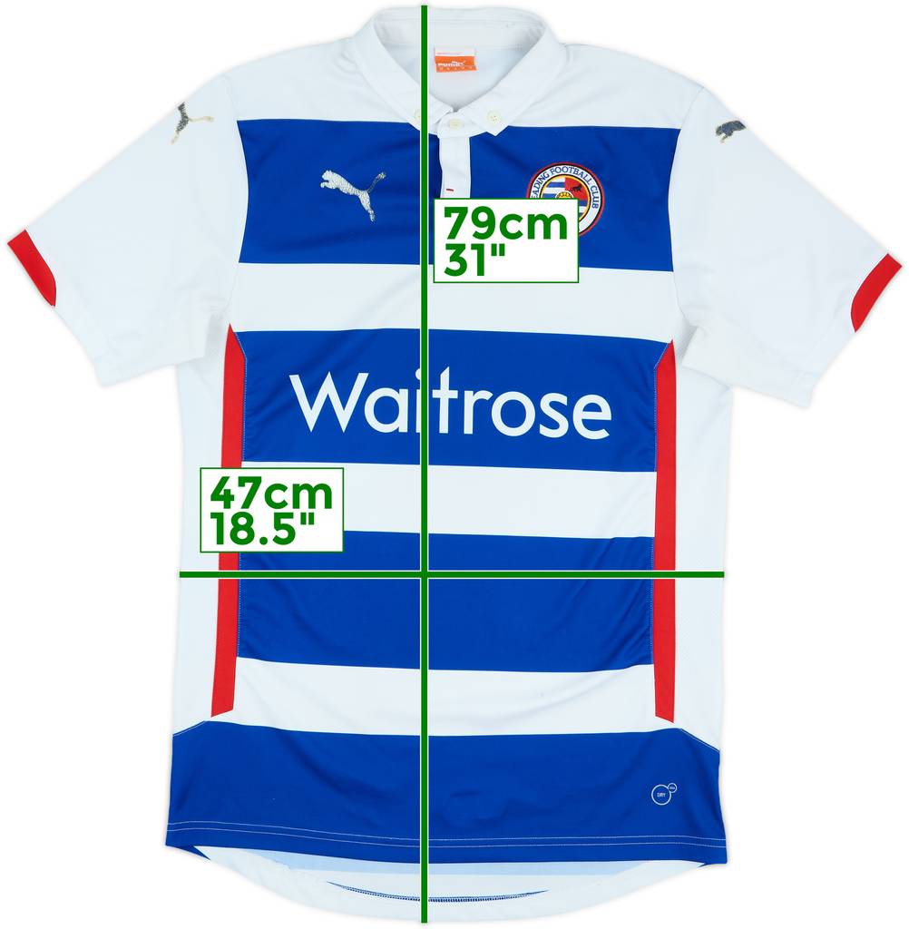 2014-15 Reading Home Shirt - 5/10 - (M)